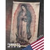 (Only USA) Replica Tilma of Our Lady of Guadalupe (T2 Family size - 89 x 51 cm)