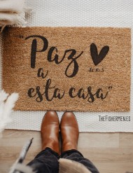 Felpudo · Paz a esta casa (Lc 10,5)