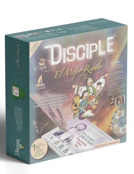Disciple (Juego de mesa - incluye 2 juegos) + ¡Muñeco Angie gratis! Disciple (Juego de mesa - incluye 2 juegos) + ¡Muñeco Angie gratis!