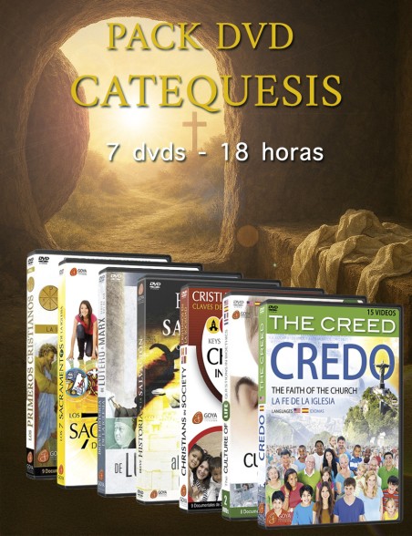 Pack DVDs Catequesis (7 DVDs - 18 horas)