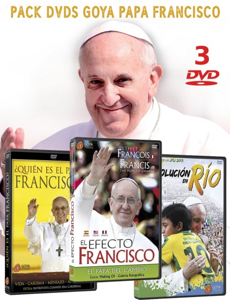 Pack Goya Papa Francisco (3 DVDs)
