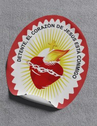 Pegatina vinilo · Detente (Corazón Ardiente)