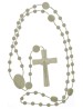25 Rosarios Nuestra Señora de Lourdes de nylon fosforescente