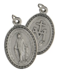 Medalla Milagrosa metal zamak 2,5cm