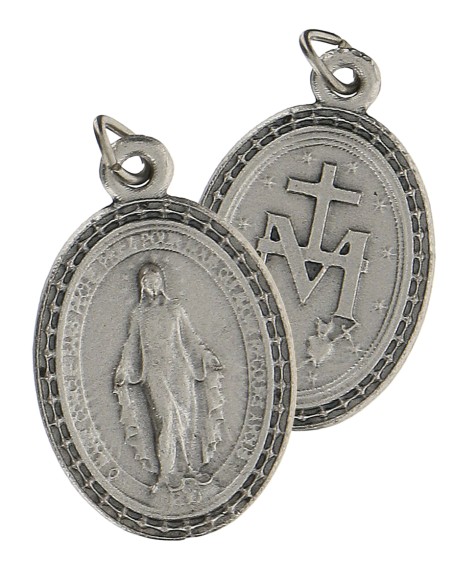 Medalla Milagrosa metal zamak 2,5cm Medalla Milagrosa metal zamak 2,5cm