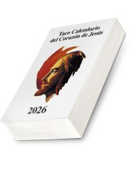 Taco calendario del Corazón de Jesús 2026 (clásico)