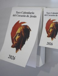 Taco Calendario del Corazón de Jesús 2026 (Pared con imán)