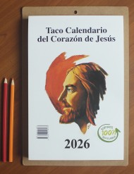 Taco Calendario del Corazón de Jesús 2026 (GIGANTE)