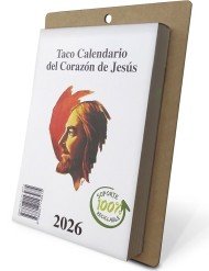 Taco Calendario del Corazón de Jesús 2026 (GIGANTE)