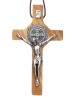 Colgante "Cruz San Benito" olivo (5 x 3 cm)