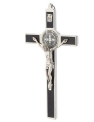 "Cruz San Benito" taracea madera (16x8 cm)