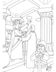 Daniel y los leones (Libro para colorear)