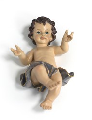 Niño Jesús en la cuna (26 cm.)