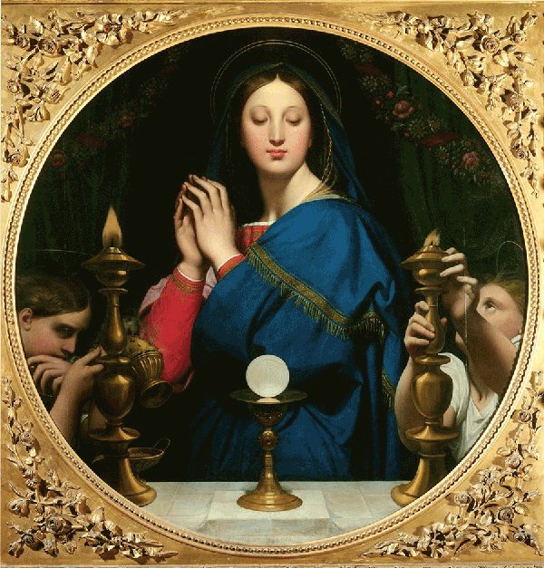 Virgen Maria Eucaristia