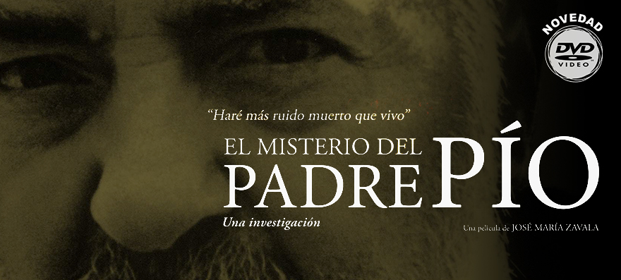 Película documental en DVD El Misterio del Padre Pio